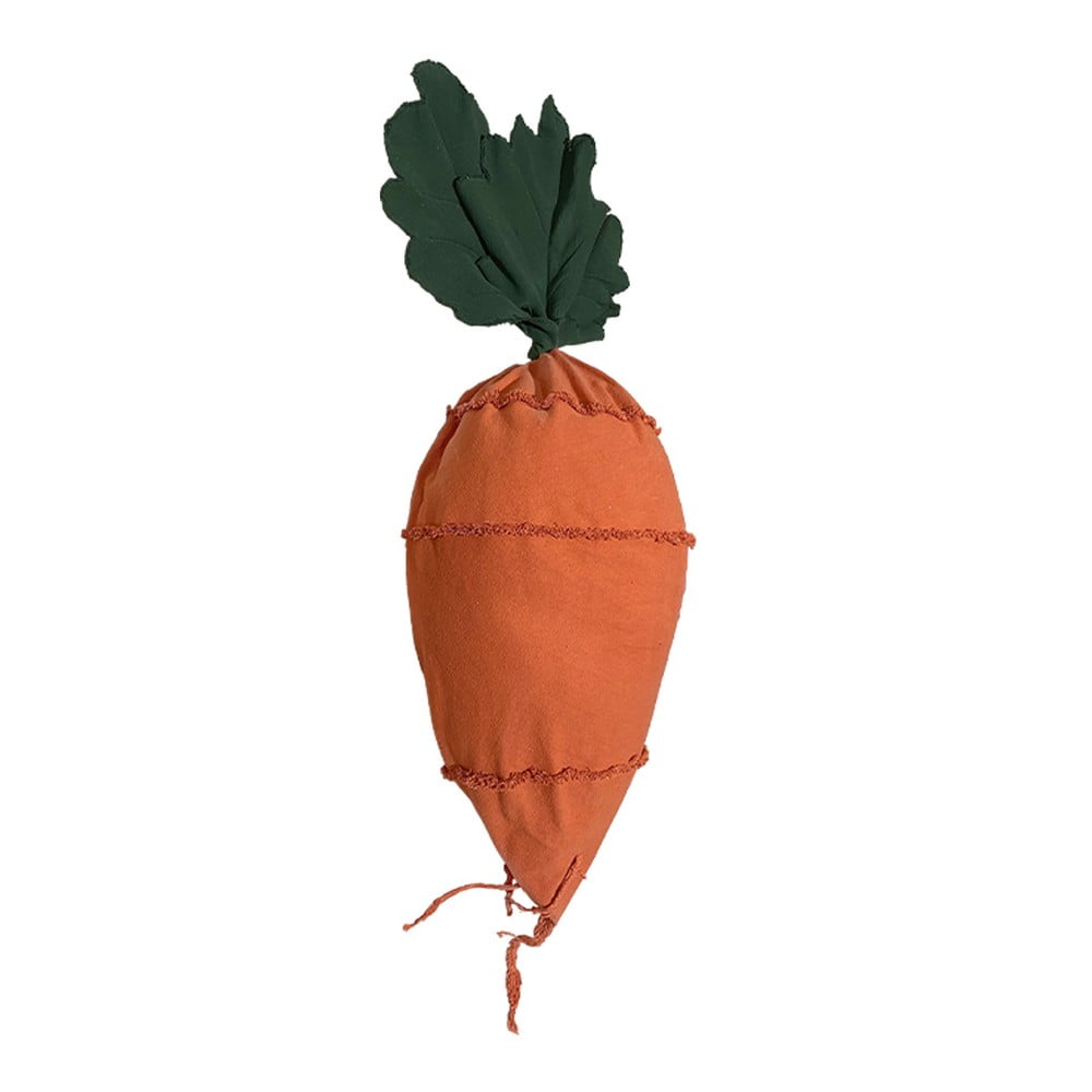 Zöld-narancssárga gyerek babzsákfotel Cathy the Carrot – Lorena Canals