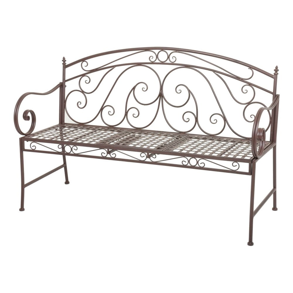 Barna fém kerti pad Saket – Garden Pleasure