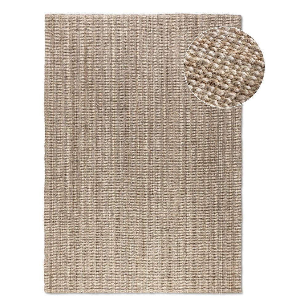 Bézs juta szőnyeg 120x170 cm Bouclé – Hanse Home