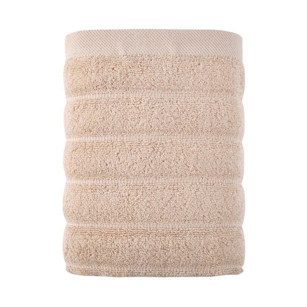Bézs pamut törölköző 30x50 cm Frizz – Foutastic