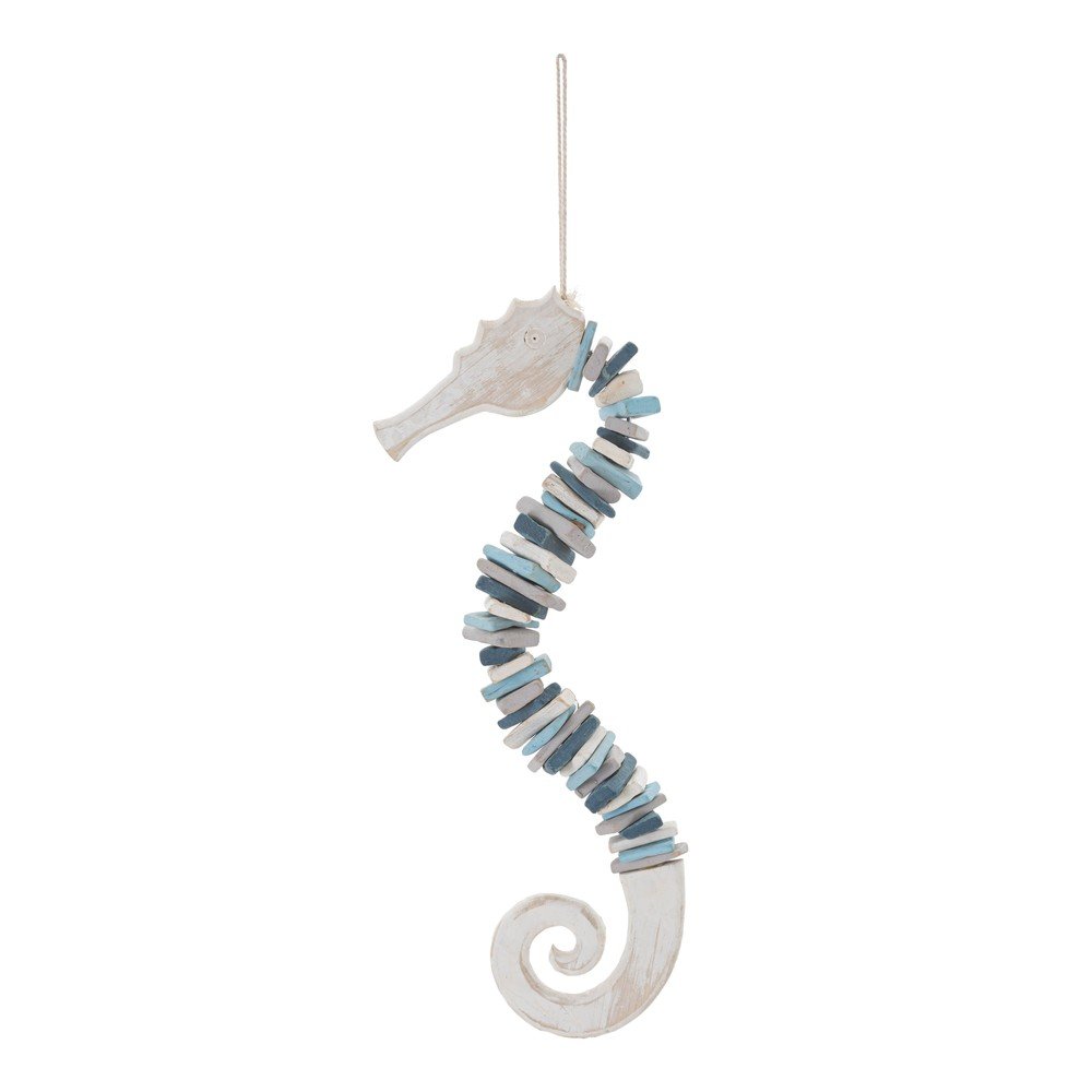 Fa fali dekoráció 22x55 cm Sea Horse – Mauro Ferretti