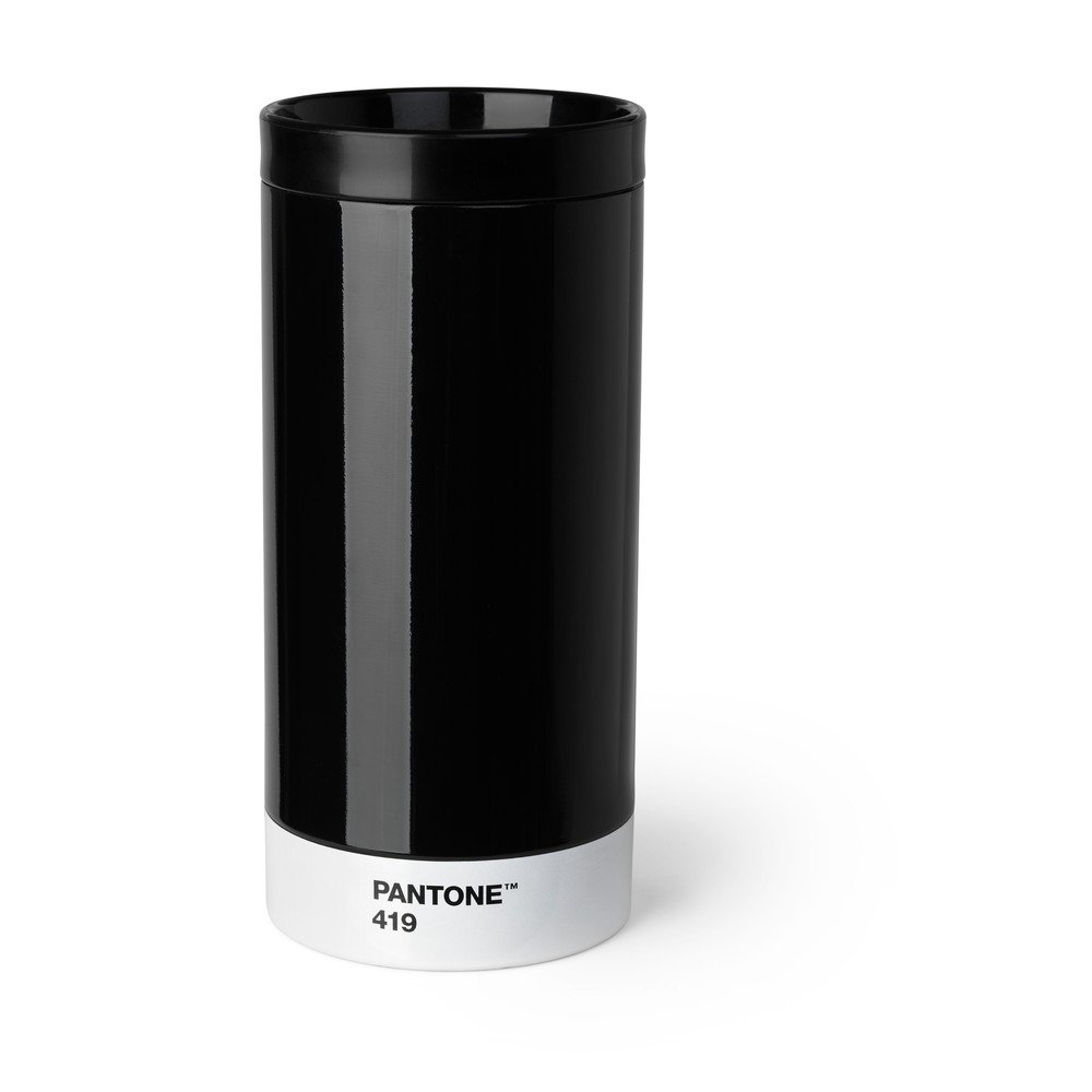 Fekete termobögre 430 ml Black 419 – Pantone