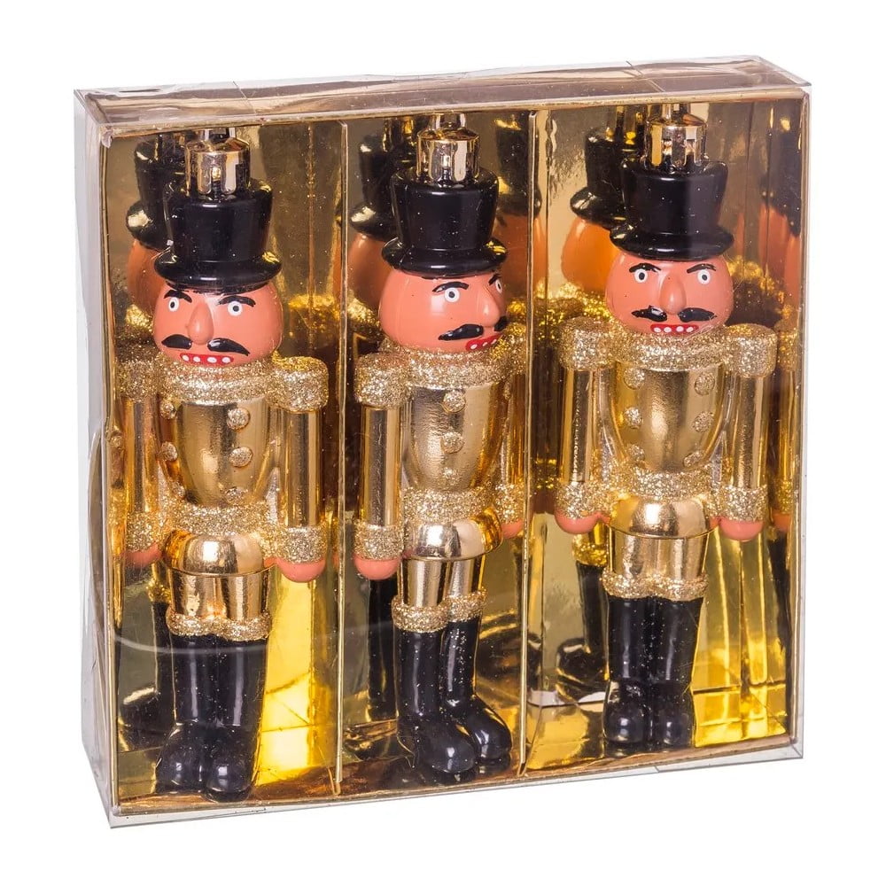 Karácsonyfadísz készlet 3 db-os Soldier – Casa Selección