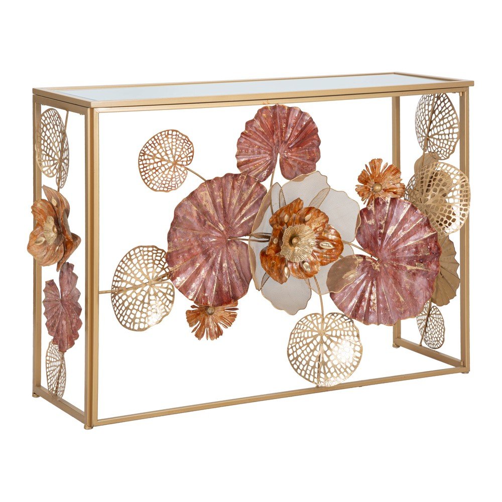 Narancssárga konzolasztal 41.5x114 cm Glam Redy – Mauro Ferretti