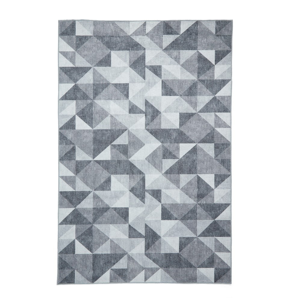 Szürke mosható szőnyeg 152x230 cm Coral Grey – Think Rugs