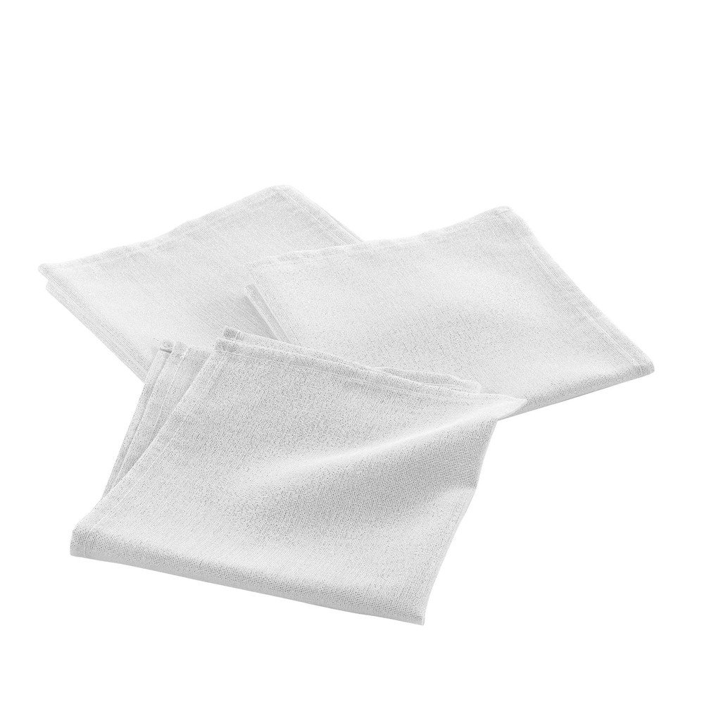 Textil szalvéta szett 3 db-os Silvery – douceur d'intérieur