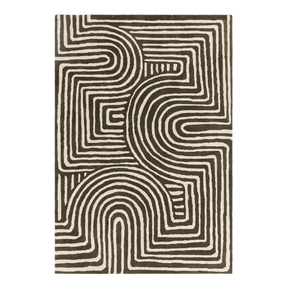 Zöld kézi szövésű gyapjú szőnyeg 160x230 cm Reef – Asiatic Carpets
