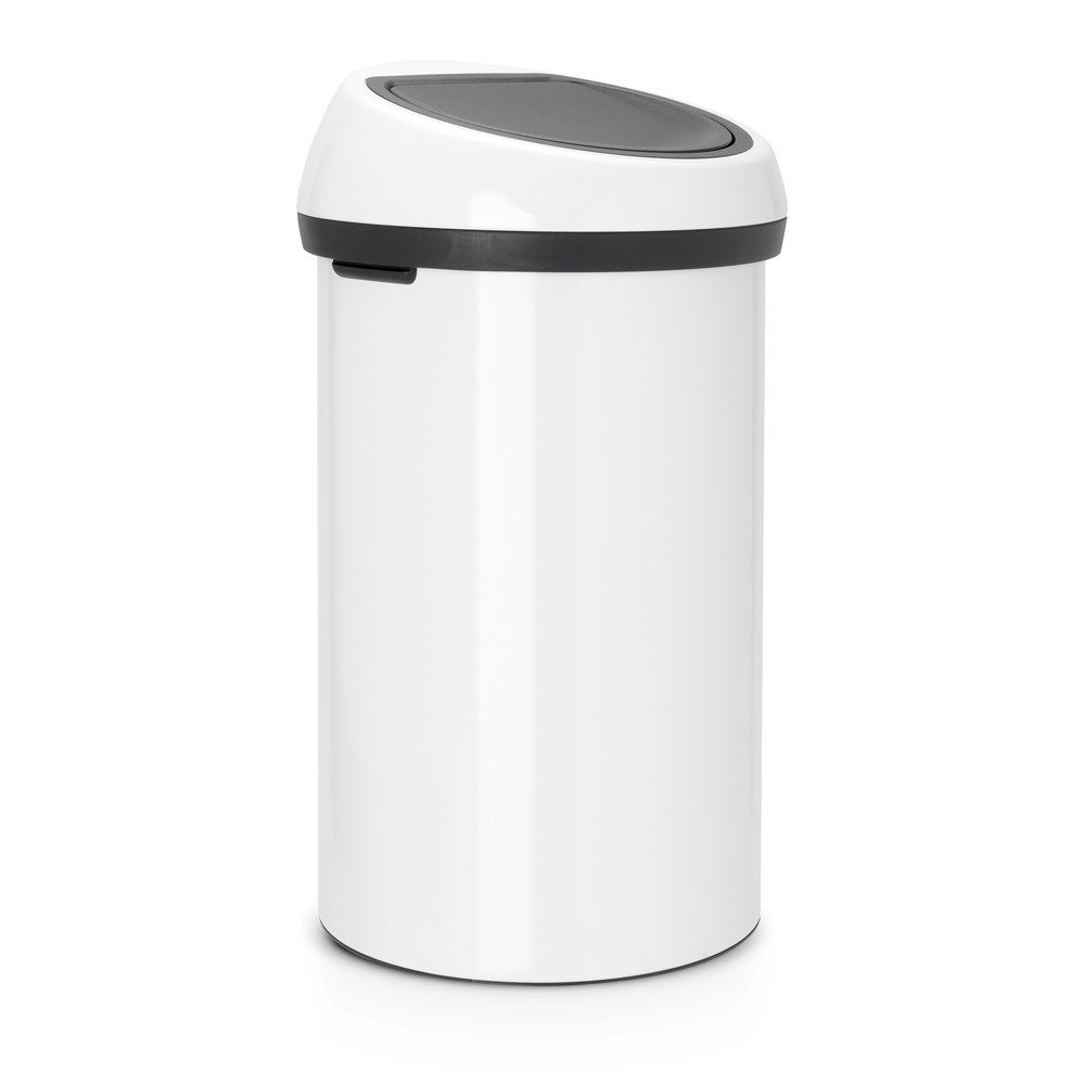 Fehér acél érintésre nyíló szemetes 60 l Touch Bin – Brabantia