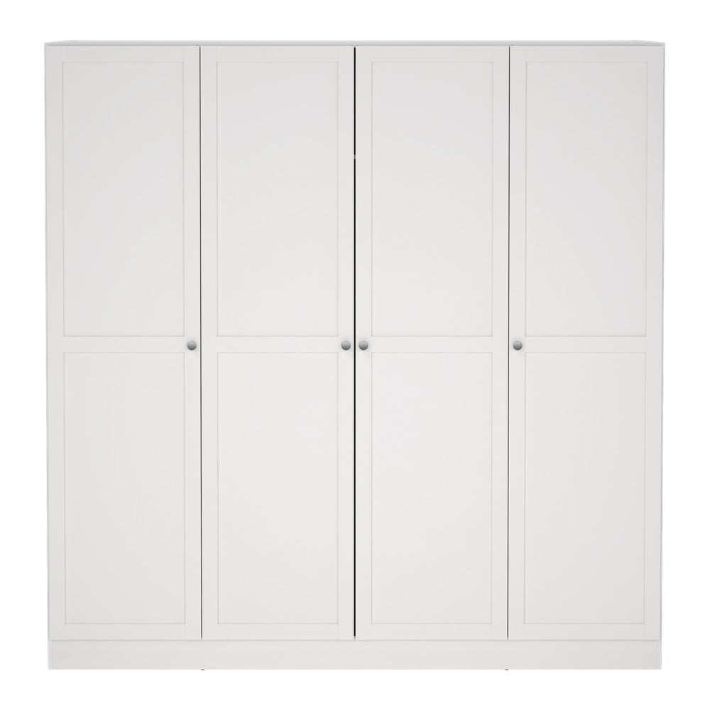 Fehér ruhásszekrény 195