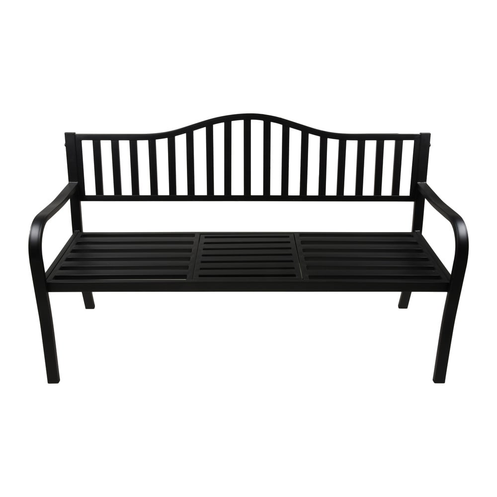 Fekete fém kerti pad Segula - Garden Pleasure