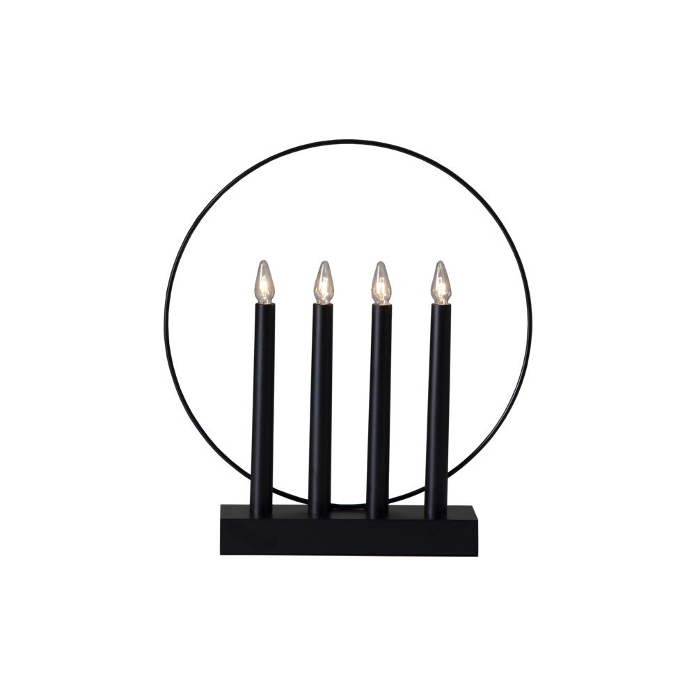 Fekete fénydekoráció Glossy – Star Trading