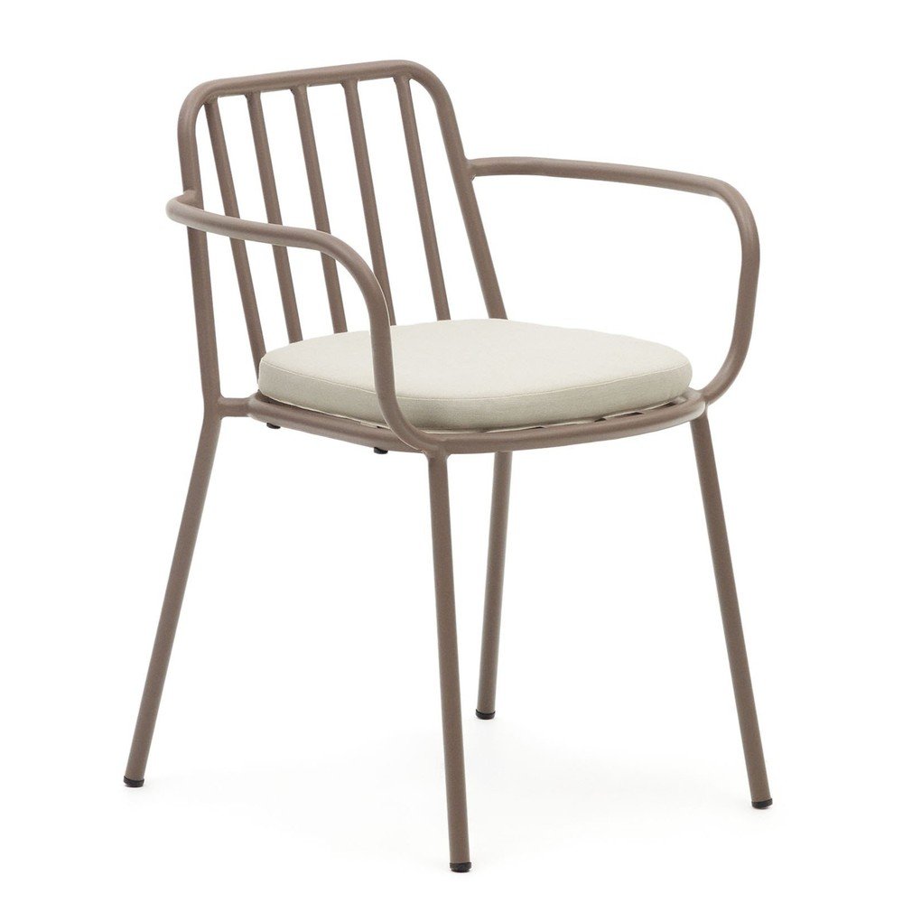 Lila fém kerti szék szett 4 db-os Bramant – Kave Home