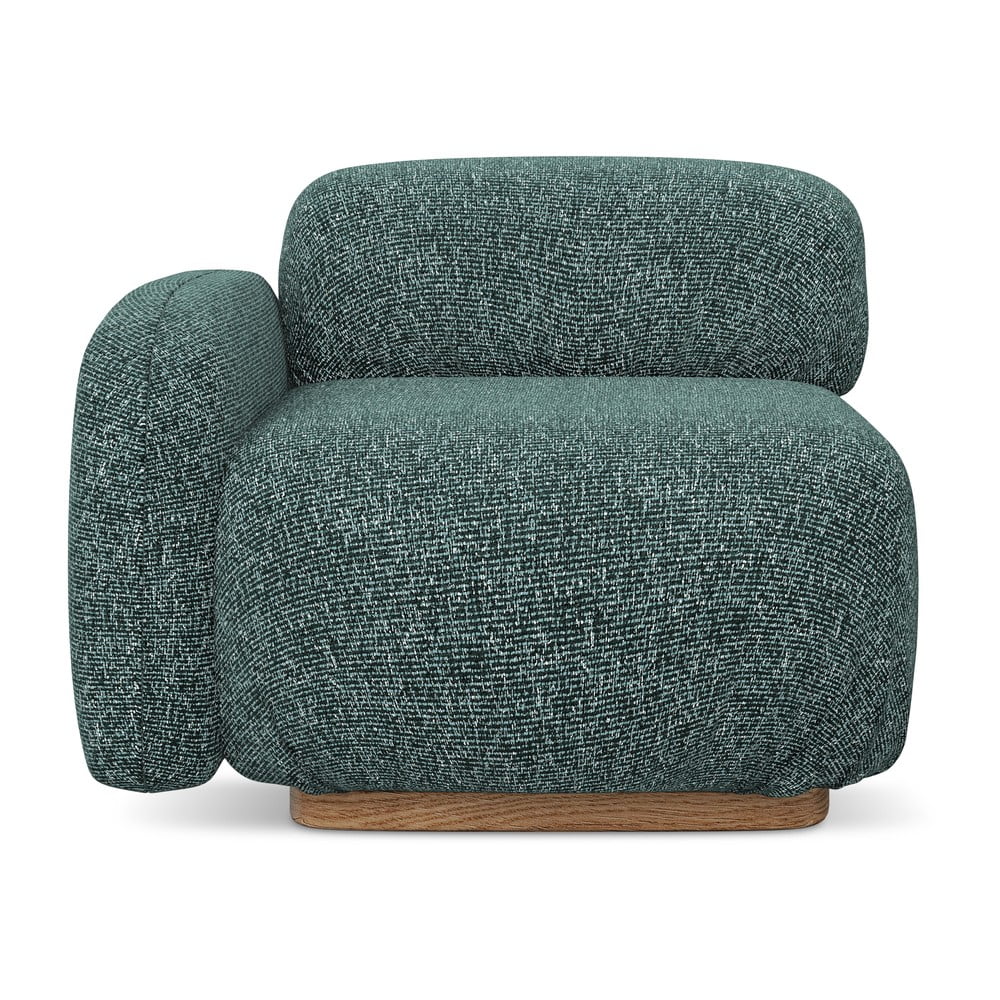 Türkiz kanapé modul (bal oldali) Ailani – Makamii