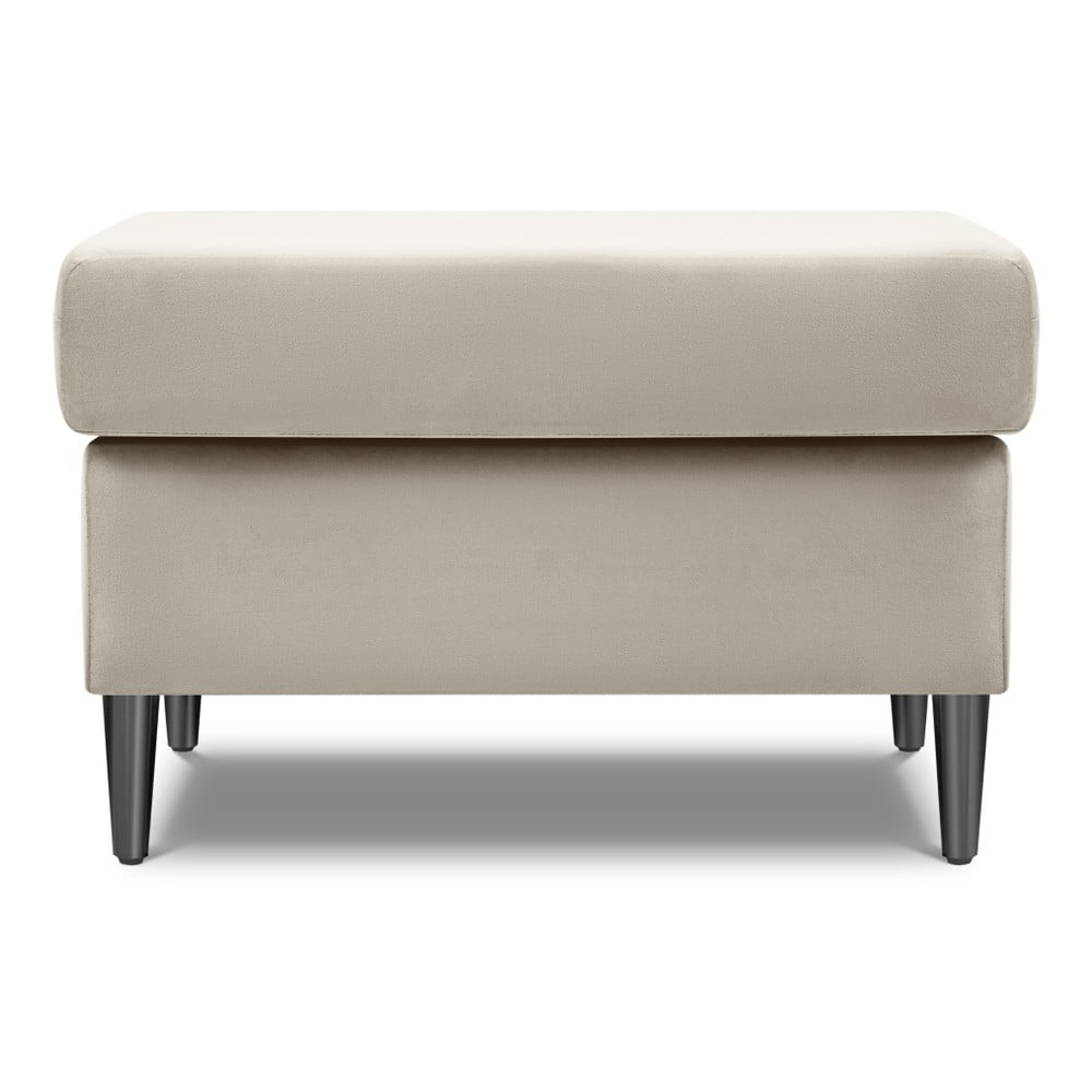 Bézs bársony lábtartó Kyoto – Cosmopolitan Design