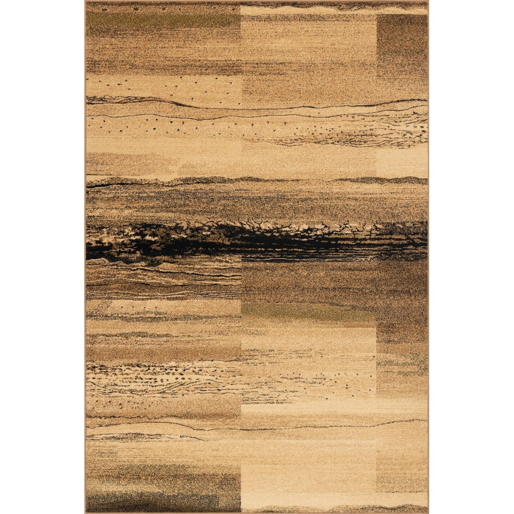 Bézs-borostyán színű szőnyeg 133x190 cm Spinel – FD