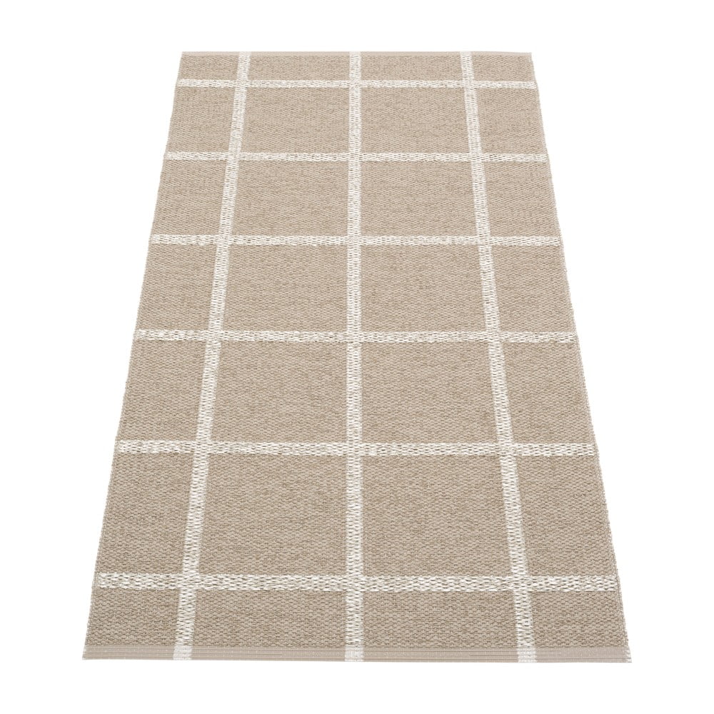 Bézs kültéri-beltéri futószőnyeg 70x150 cm Ada Dark Linen – Pappelina