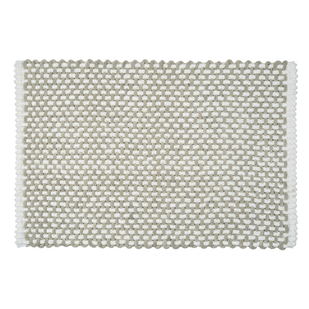 Bézs textil fürdőszobai kilépő 50x80 cm Covelo – Wenko