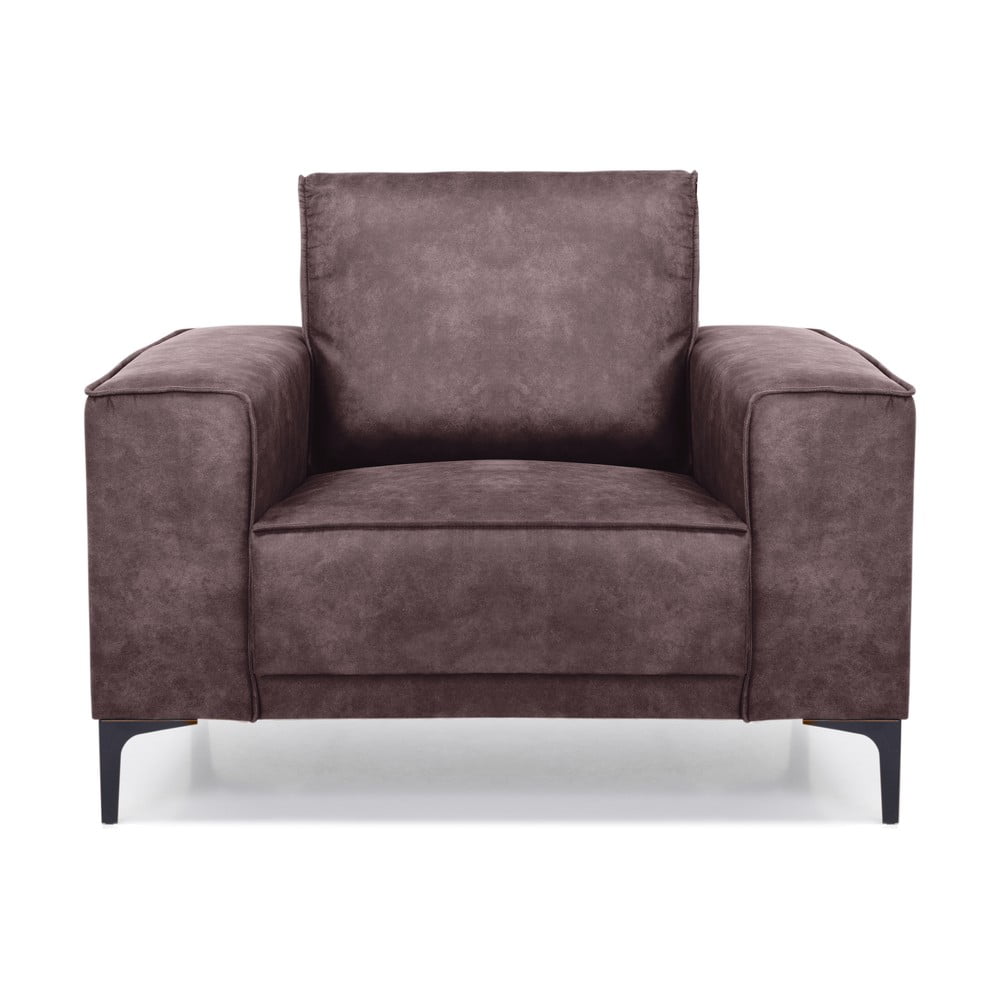 Copenhagen sötétbarna műbőr fotel - Scandic