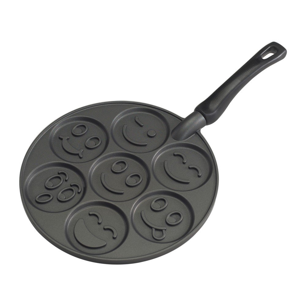 Emoticons serpenyő 7 palacsintához - Nordic Ware