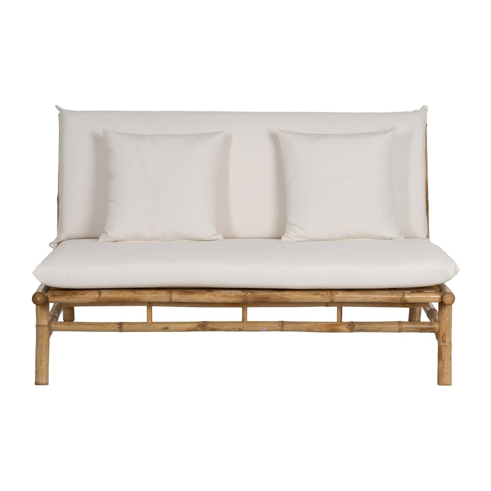 Fehér kanapé 135 cm Bamboo – Ixia