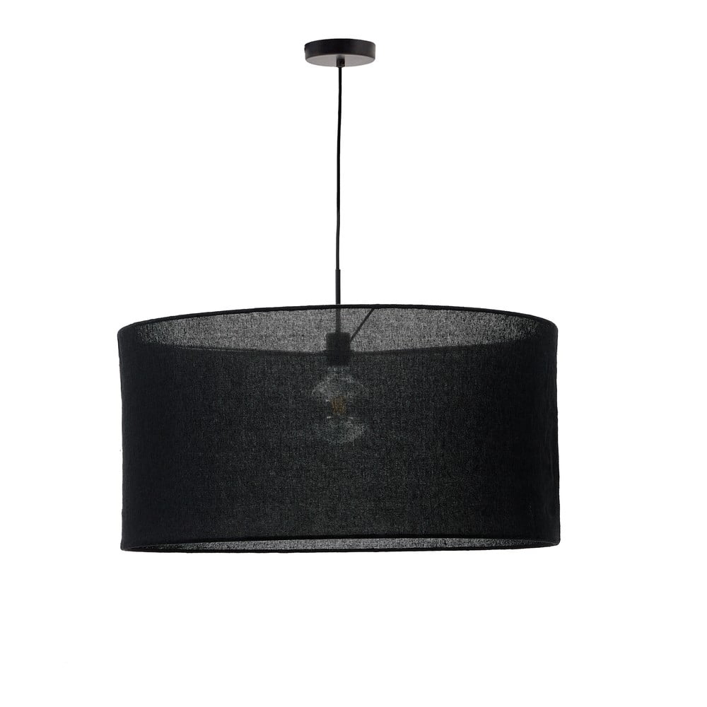 Fekete lámpabúra ø 80 cm Mariela – Kave Home