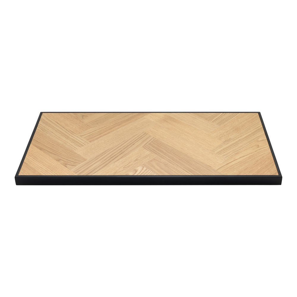 Hosszabbító asztallap tölgyfa dekorral 45x90 cm Calvi – Unique Furniture