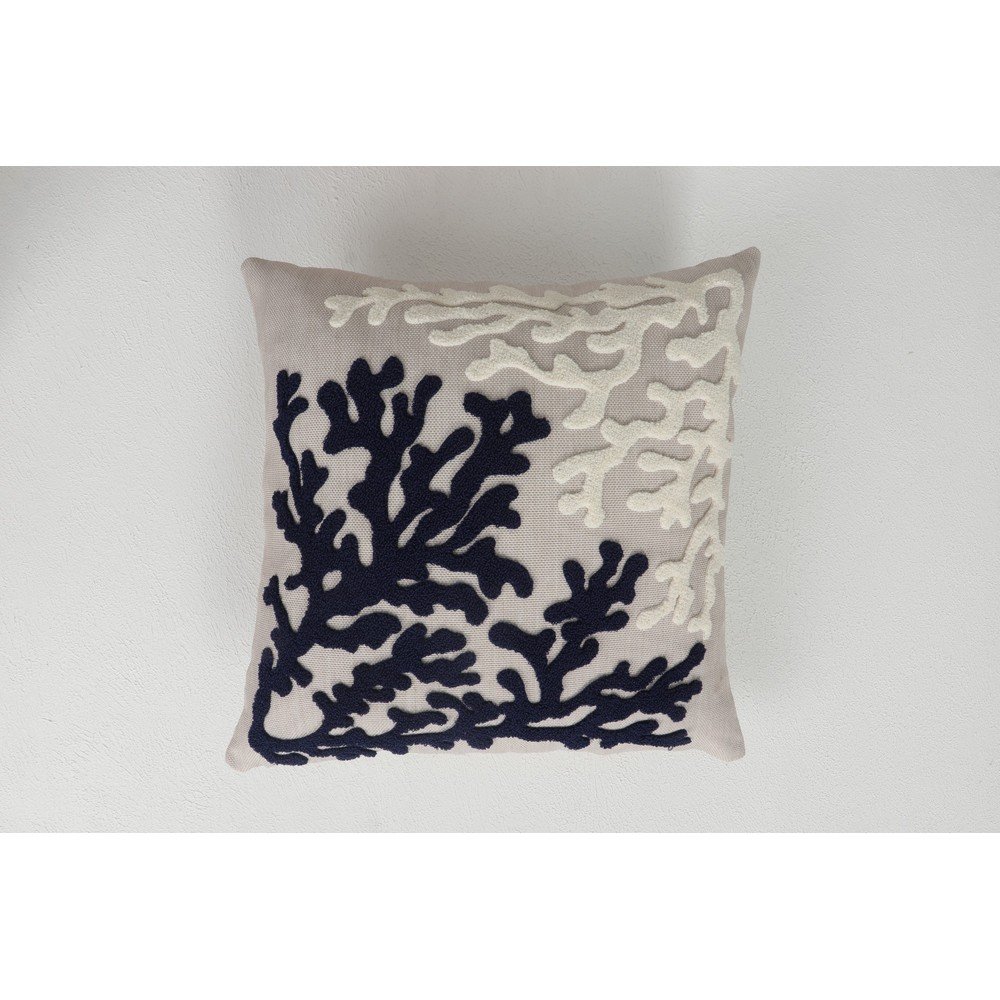 Len párnahuzat 43x43 cm Mercan – Mioli Decor