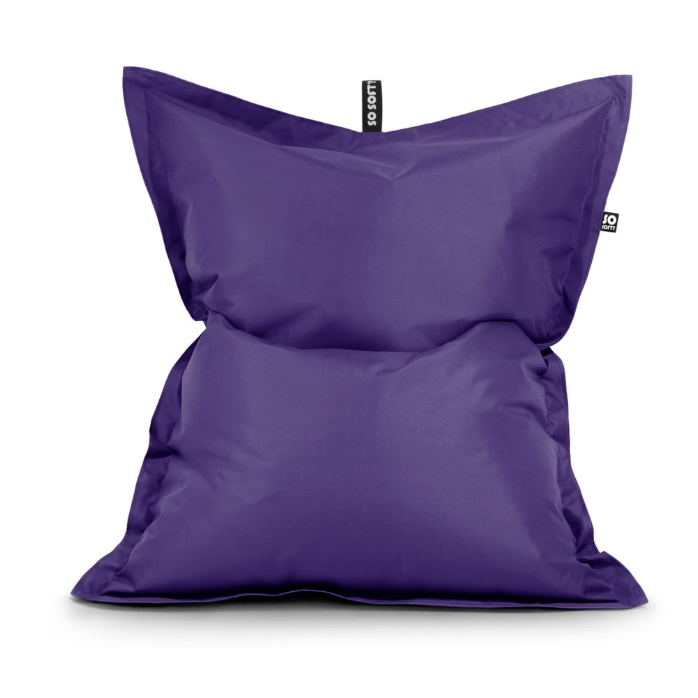 Lila babzsákfotel Pad XL – So Soft?