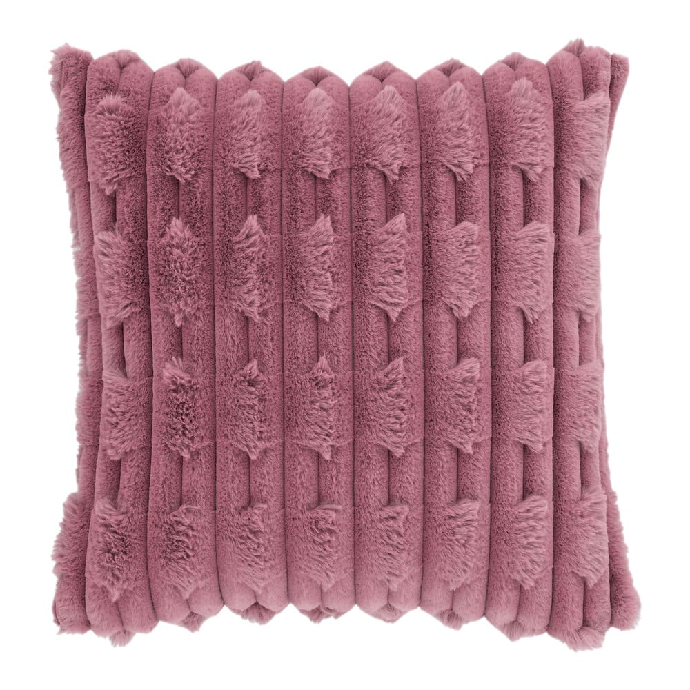 Mikroplüss díszpárna 50x50 cm Carved Fur – Bianca