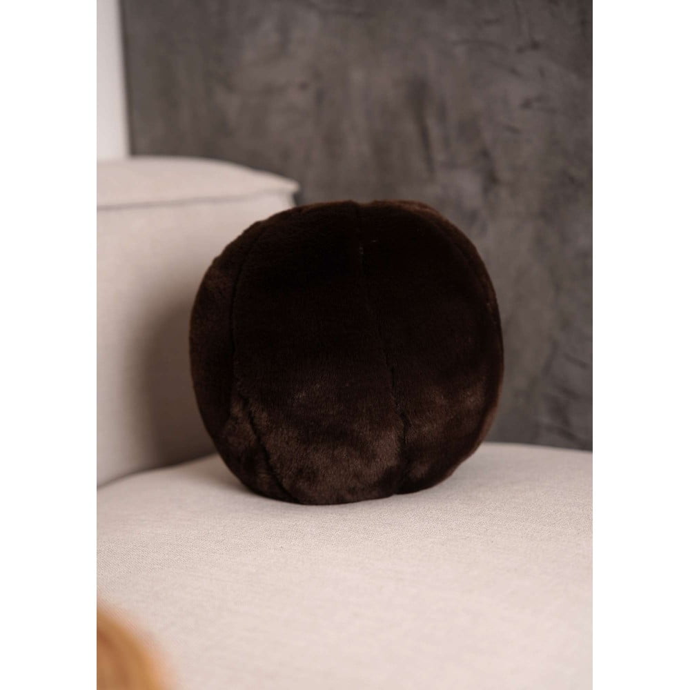 Mikroplüss díszpárna ø 25 cm Top – Mioli Decor