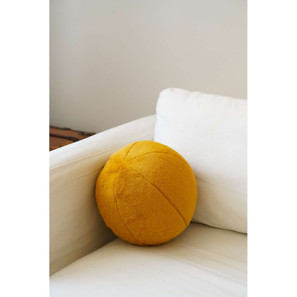 Mikroplüss díszpárna ø 25 cm Top – Mioli Decor