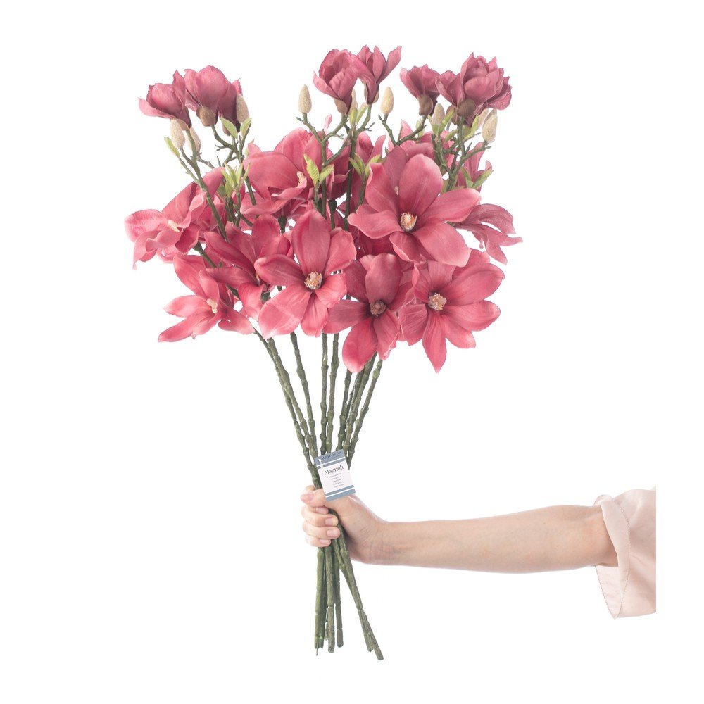 Művirág szett 10 db-os (magasság 69 cm) Magnolia – Restilo