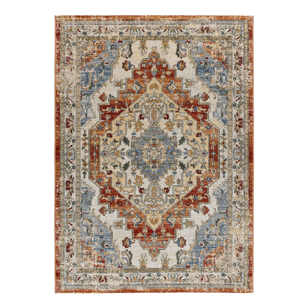 Narancssárga-bézs kültéri szőnyeg 80x150 cm Luna Rust – Universal