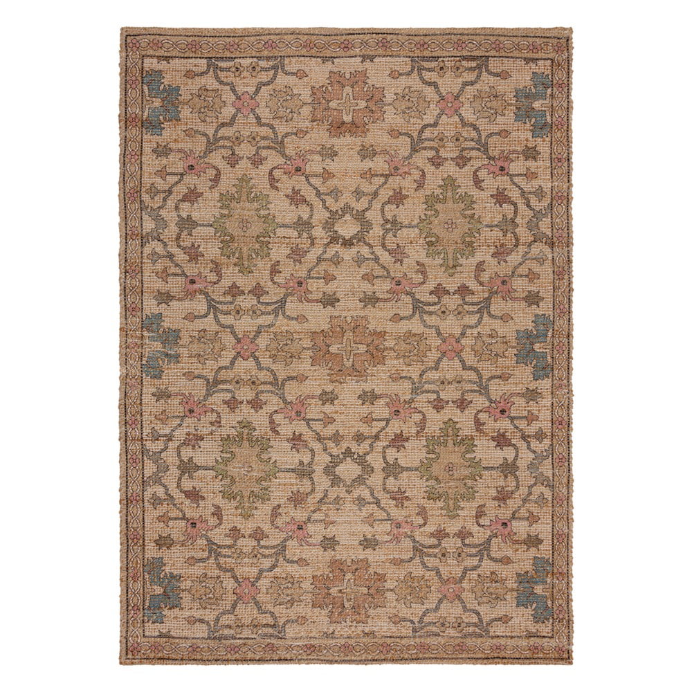 Natúr színű kézi szövésű jutakeverék szőnyeg 80x150 cm Celine Jute Global – Flair Rugs