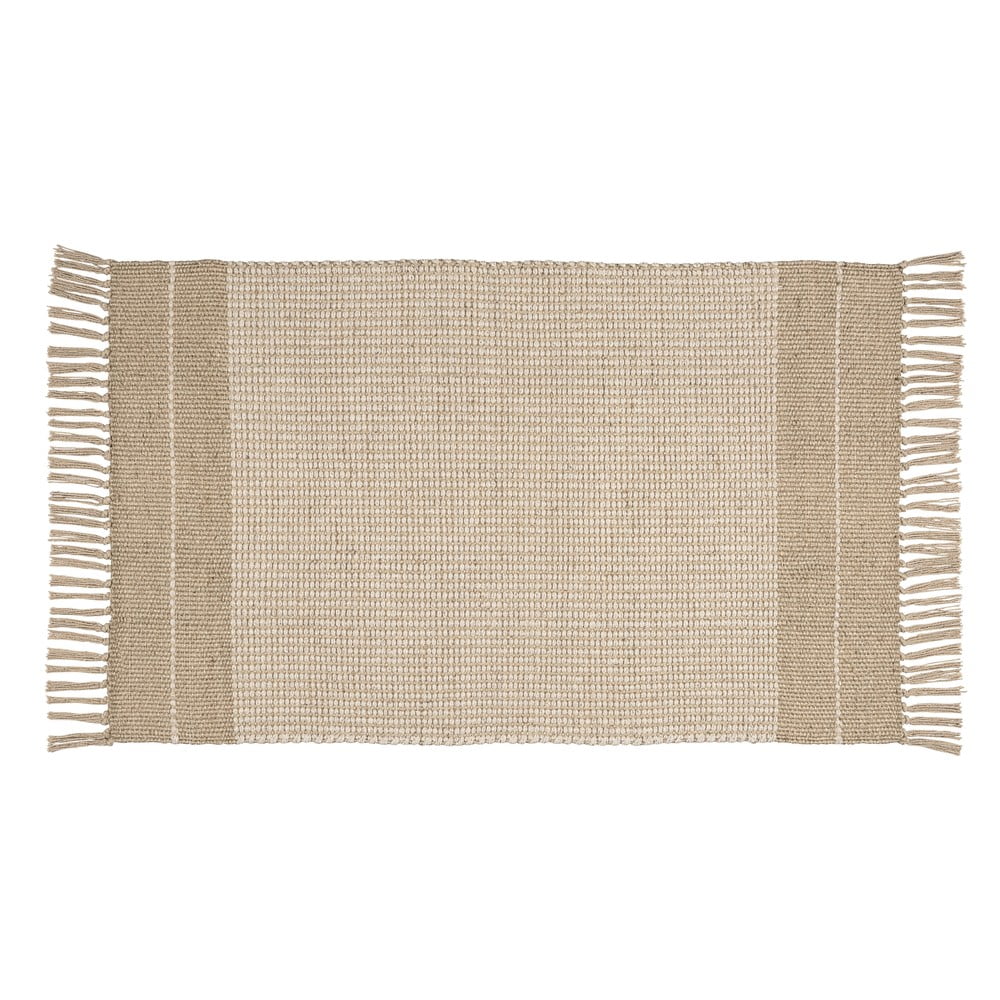 Pica bézs juta fürdőszobai kilépő