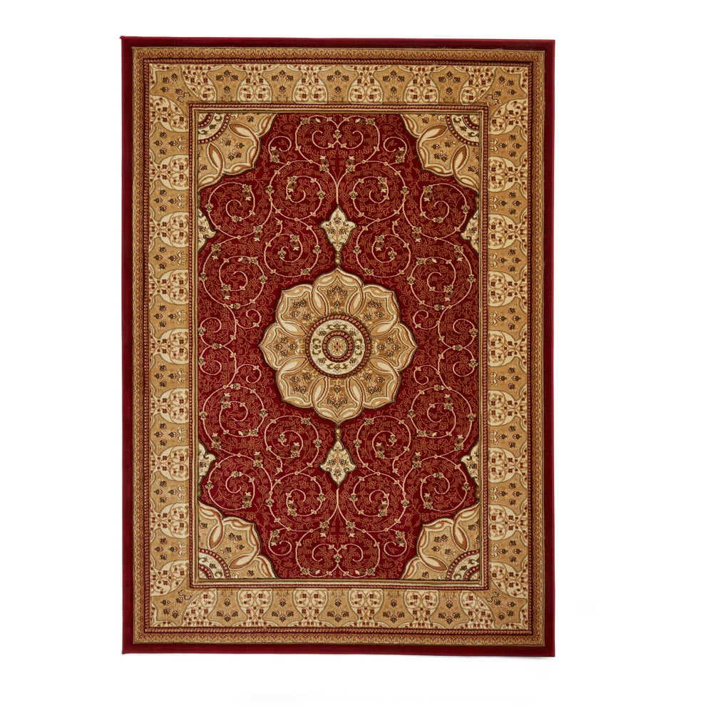 Piros szőnyeg 200x290 cm Heritage – Think Rugs