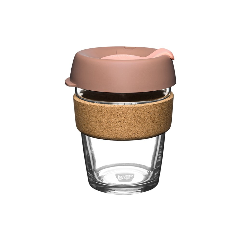 Rózsaszín-barna utazóbögre 340 ml Brew Frappe M – KeepCup