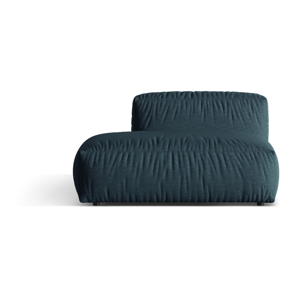 Sötétkék kanapé modul (bal oldali) Martina – Micadoni Home