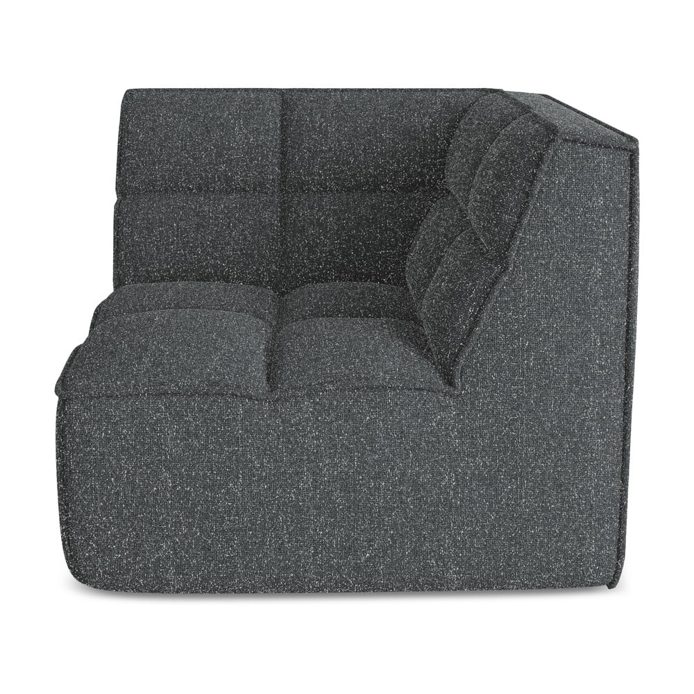 Sötétszürke kanapé modul Kalai – Makamii