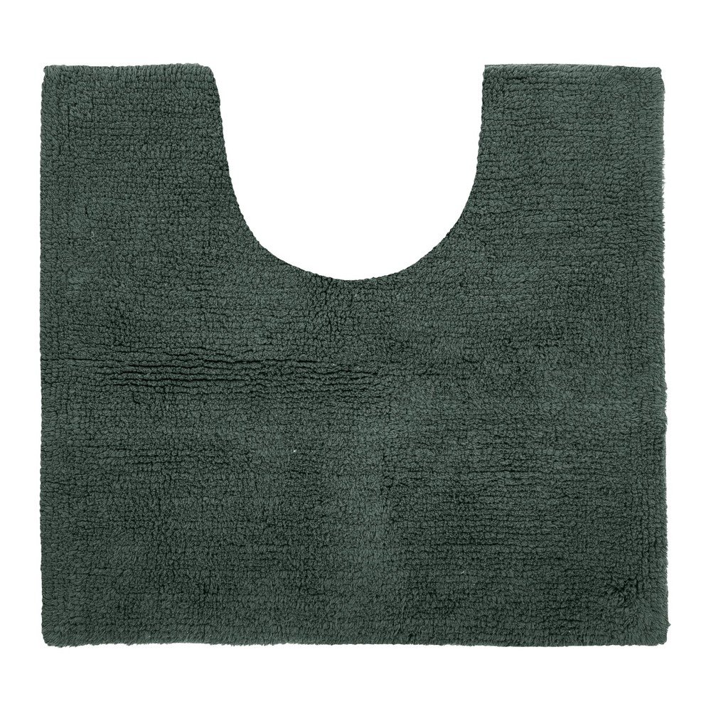 Sötétzöld fürdőszobai kilépő 50x45 cm Riva - Tiseco Home Studio