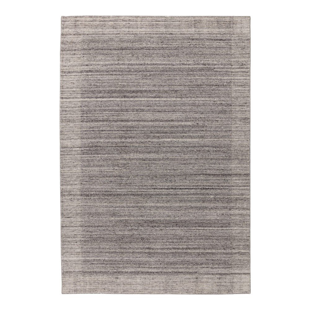 Szürke kézi szövésű gyapjú szőnyeg 160x230 cm Larson – Asiatic Carpets