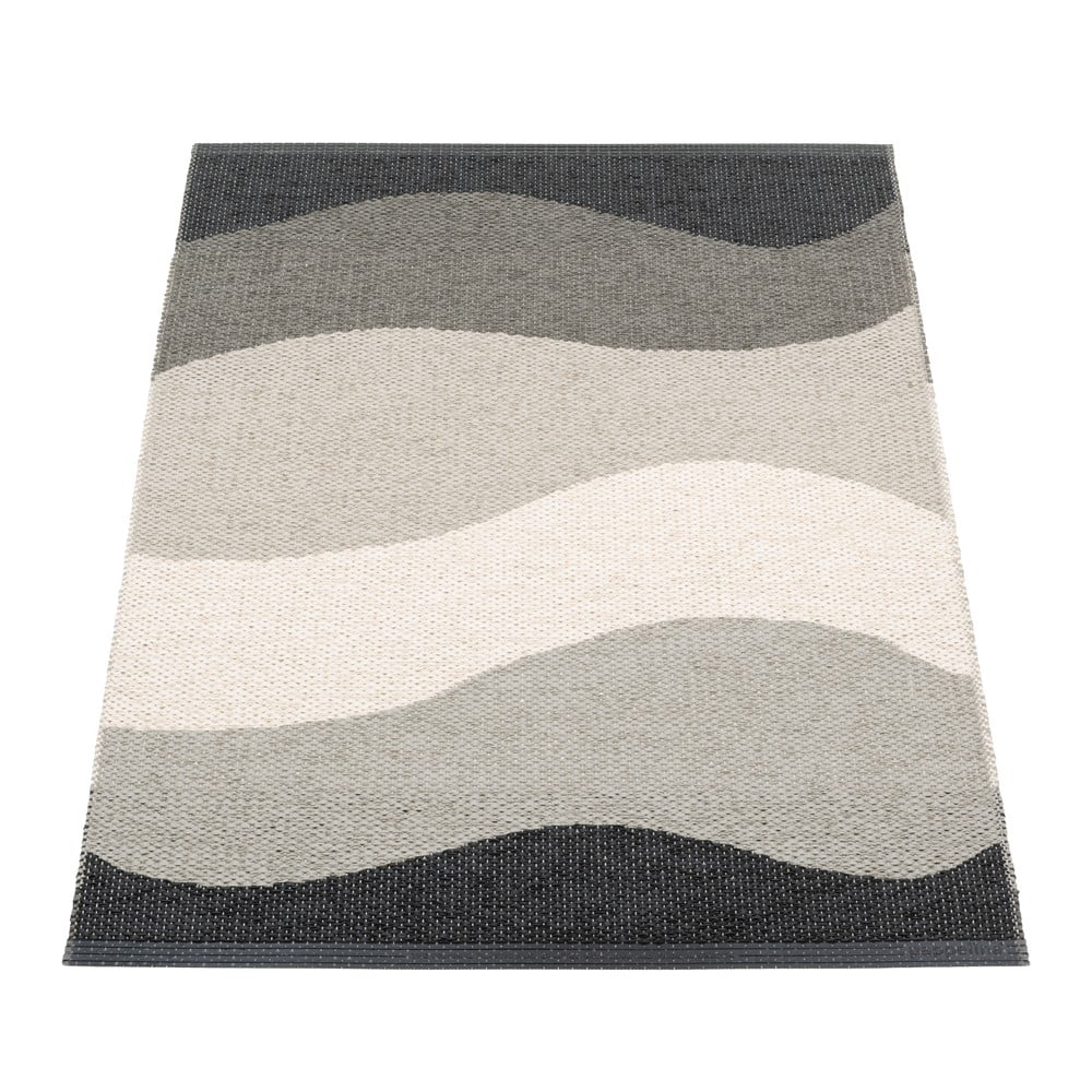 Szürke kültéri-beltéri szőnyeg 70x100 cm Urvi Metal – Pappelina