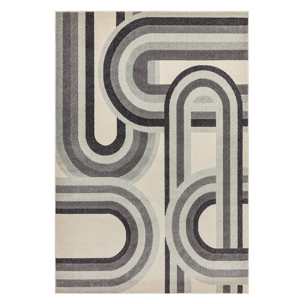 Szürkésbézs szőnyeg 120x170 cm Nova Retro Grey – Asiatic Carpets