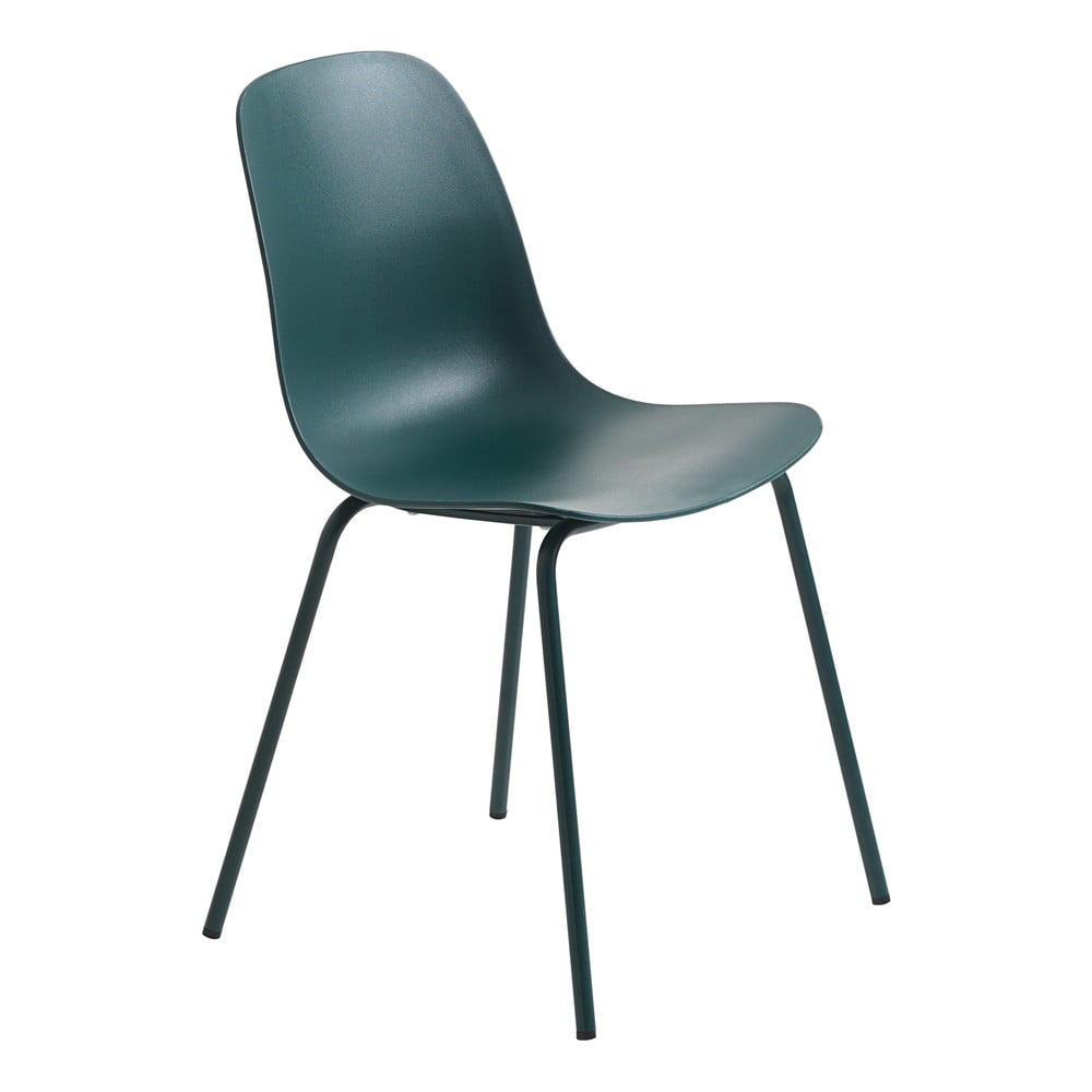 Türkiz műanyag étkezőszék Whitby – Unique Furniture