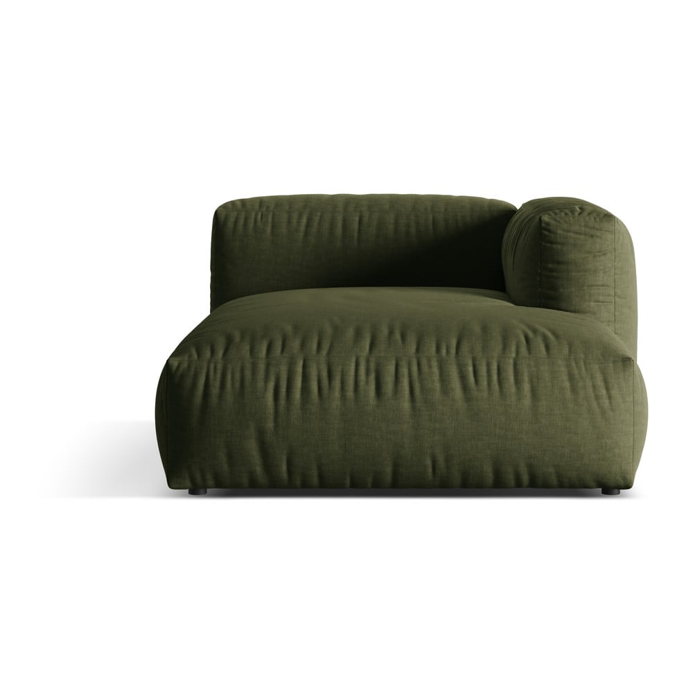 Zöld kanapé modul (jobb oldali) Martina – Micadoni Home