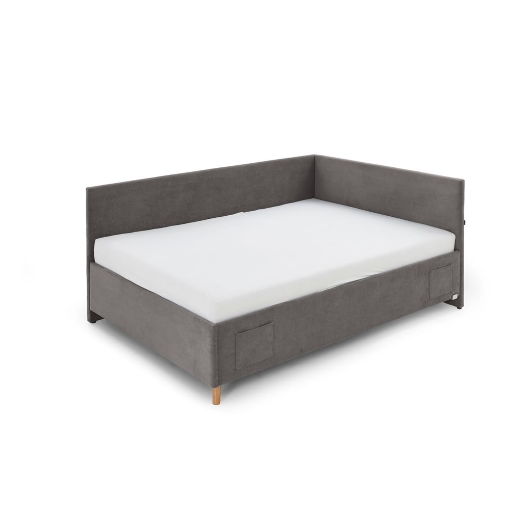 Antracitszürke gyerekágy 120x200 cm Cool – Meise Möbel