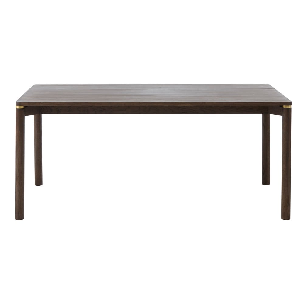 Barna bővíthető étkezőasztal 95x180 cm Arun – Unique Furniture