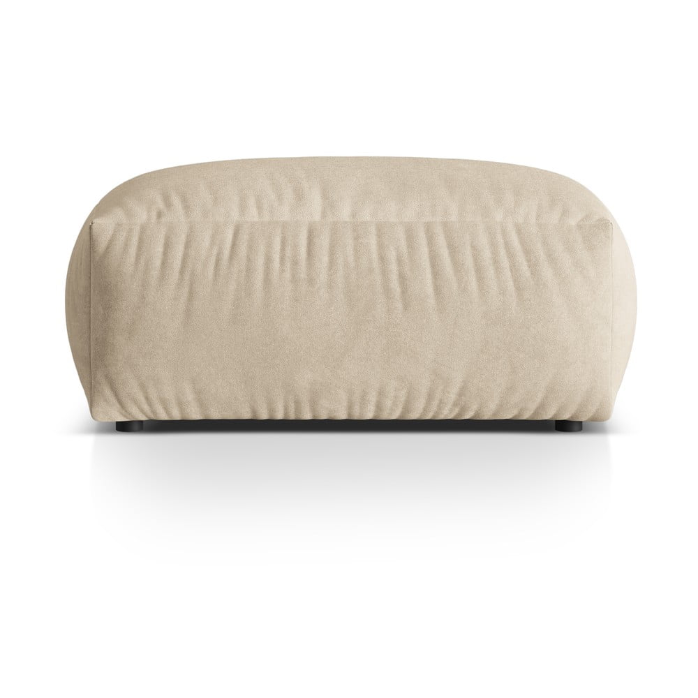 Bézs bársony moduláris lábtartó Martina – Micadoni