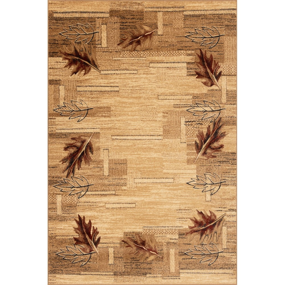 Bézs-borostyán színű szőnyeg 170x240 cm Olsza – FD