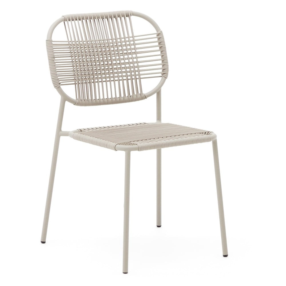 Bézs fém kerti szék Talaier – Kave Home